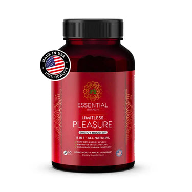 Limitless Pleasure - Natural Supplement: Balance hormones and increase vitality